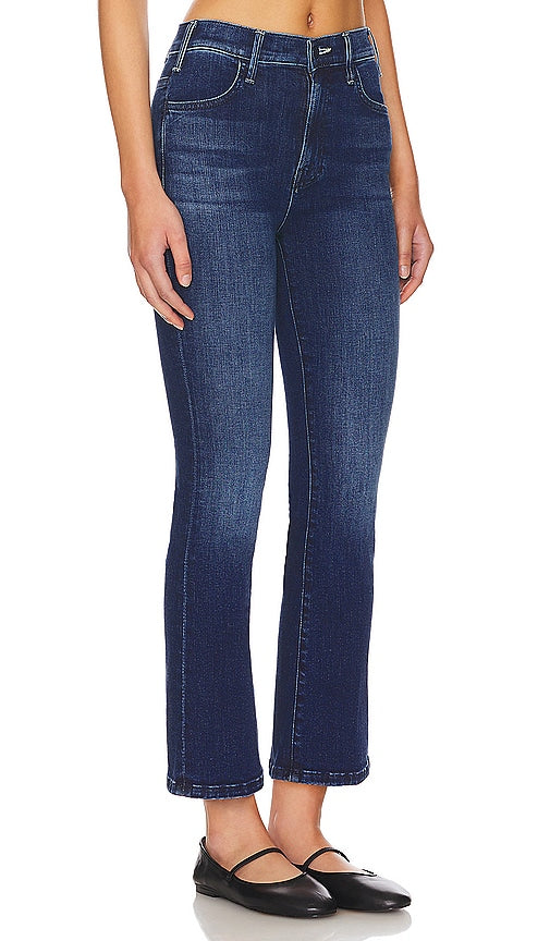 MOTHER Petite Lil' Hustler Ankle in Blue