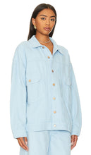 MOTHER SNACKS! The Big Bite Jacket in Baby Blue