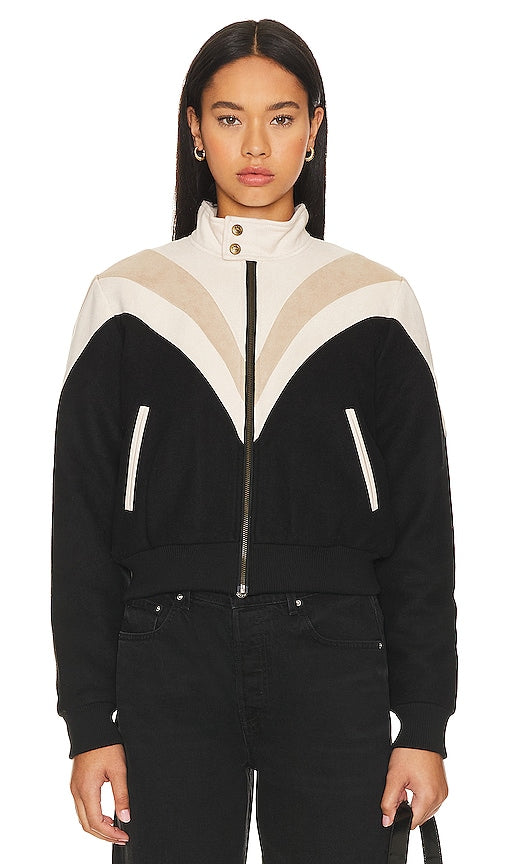 MOTHER The Big M Jacket in Black