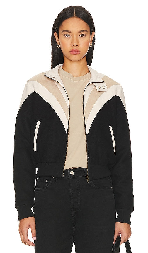 MOTHER The Big M Jacket in Black - MOTHER La veste Big M en noir - MOTHER Big M 黑色夹克 - MOTHER The Big M Jacke in Schwarz - MOTHER THE BIG M 자켓 블랙 색상 - MADRE La giacca Big M in nero