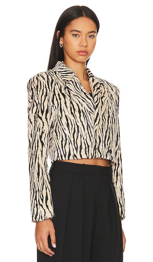 MOTHER The Blaze Of Glory Blazer in Cream