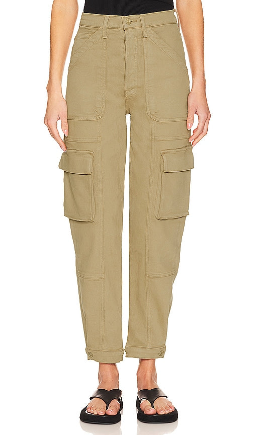 MOTHER The Curbside Cargo Flood in Beige - MÈRE L’inondation de marchandises en bordure de rue en beige - MOTHER 米色路边货物泛滥 - MUTTER Die Curbside Cargo Flood in Beige - MOTHER 베이지 색상의 The Curbside Cargo Flood - MADRE Il carico inondato sul marciapiede in beige