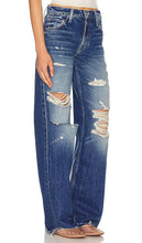 MOTHER The Down Low Spinner Heel in Denim-Medium