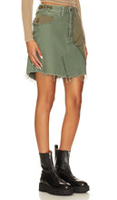 MOTHER The G.I. Jane Mini Skirt in Army