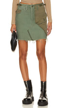 MOTHER The G.I. Jane Mini Skirt in Army - MÈRE Le G.I. Mini-jupe Jane en armée - 母亲大兵Jane 军装迷你裙 - MUTTER Der G.I. Jane Minirock in Army - 어머니 G.I. Jane 미니 스커트 - MADRE Il G.I. Minigonna Jane in stile militare