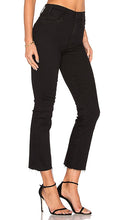 MOTHER The Hustler Ankle Fray in Black