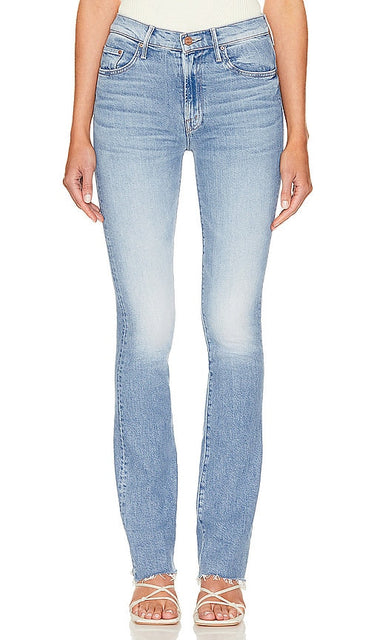 MOTHER The Insider Sneak Fray in Blue - MÈRE The Insider Sneak Fray en bleu - MOTHER The Insider 蓝色连衣裙 - MOTHER The Insider Sneak Fray in Blau - MOTHER The Insider Sneak Fray 블루 색상 - MADRE L'Insider Sneak Fray in Blue