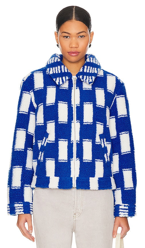MOTHER The Kickstand Jacket in Blue