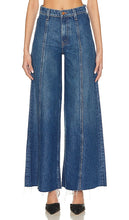 MOTHER The Lunch Line Sneak Fray in Blue - MOTHER The Lunch Line Sneak Fray en bleu - MOTHER The Lunch Line 蓝色潜行磨边 - MOTHER The Lunch Line Sneak Fray in Blau - MOTHER The Lunch Line 스니크 프레이 블루 색상 - MADRE La linea del pranzo Sneak Fray in Blue