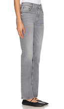 MOTHER The Mid Rise Rider Skimp in Grey