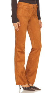 MOTHER The Patch Slacker in Tan