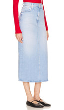 MOTHER The Pencil Pusher Skirt in Blue