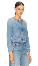 MOTHER The Picky Jacket in Blue