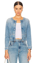 MOTHER The Picky Jacket in Blue