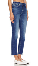 MOTHER The Rascal Ankle Fray in Blue