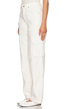 MOTHER The Side Dish Cargo Skimp in White