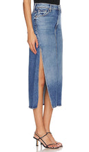 MOTHER The Split Second Skirt in Blue
