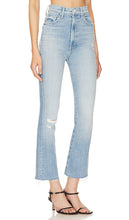 MOTHER The Tippy Top Insider Ankle Fray in Blue