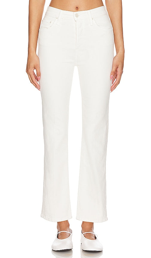 MOTHER The Tripper Ankle in White - MOTHER La cheville Tripper en blanc - MOTHER The Tripper 白色脚踝 - MOTHER The Tripper Ankle in Weiß - MOTHER 트리퍼 앵클 화이트 색상 - MADRE La caviglia Tripper in bianco