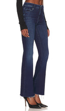 MOTHER Weekend Fray in Denim-Dark