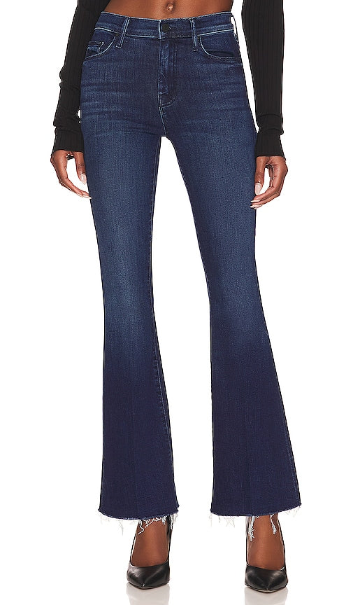 MOTHER Weekend Fray in Denim-Dark - MOTHER Weekend Fray en Denim-Foncé - MOTHER 周末磨边牛仔裤-深色 - MOTHER Weekend Fray in Denim-Dark - MOTHER 주말 프레이 데님 다크 색상 - MADRE Fine settimana in denim scuro