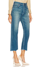 Moussy Vintage Walmore Wide Straight in Blue