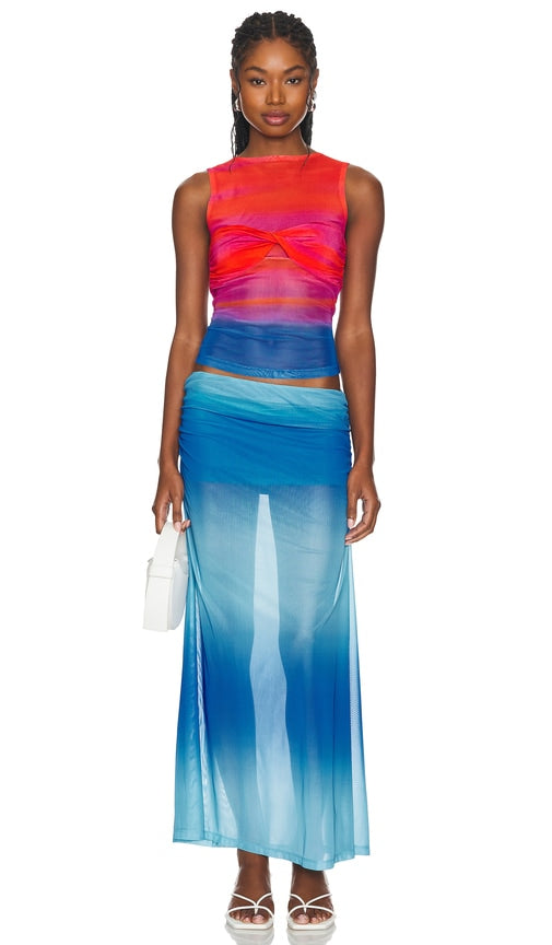 Mirae Selena Set in Blue