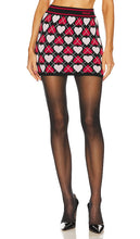 MSGM Active Hearts Skirt in Multi - Jupe MSGM Active Hearts en multicolore - MSGM Active Hearts 多色半身裙 - MSGM Active Hearts Rock in Multi - MSGM Active Heart 스커트 - Gonna MSGM Active Hearts in multi