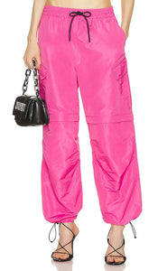 MSGM Jogger Pant in Fuchsia - Pantalon de jogging MSGM en fuchsia - MSGM 紫红色慢跑裤 - MSGM Joggerhose in Fuchsia - MSGM 조거팬츠 - Pantaloni Jogger MSGM in fucsia