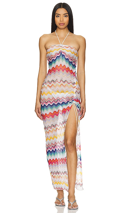 Missoni Long Cover Up in Ivory