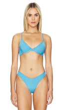 Maaji Reversible Dainty Bikini Top in Blue