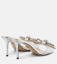 Mach & Mach Double Bow embellished sandals
