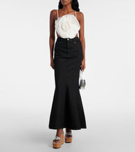 Mach & Mach Double Heart metallic leather sandals