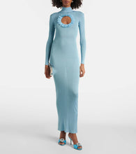 Mach & Mach Galaxy embellished tulle mules