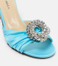 Mach & Mach Galaxy embellished tulle mules