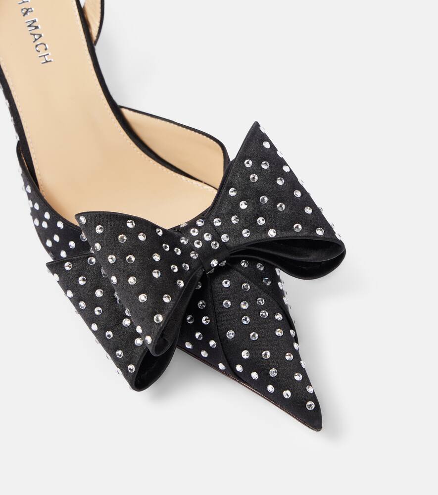 Mach & Mach Le Cadeau 65 embellished slingback pumps
