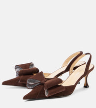 Mach & Mach Le Cadeau 65 suede pumps