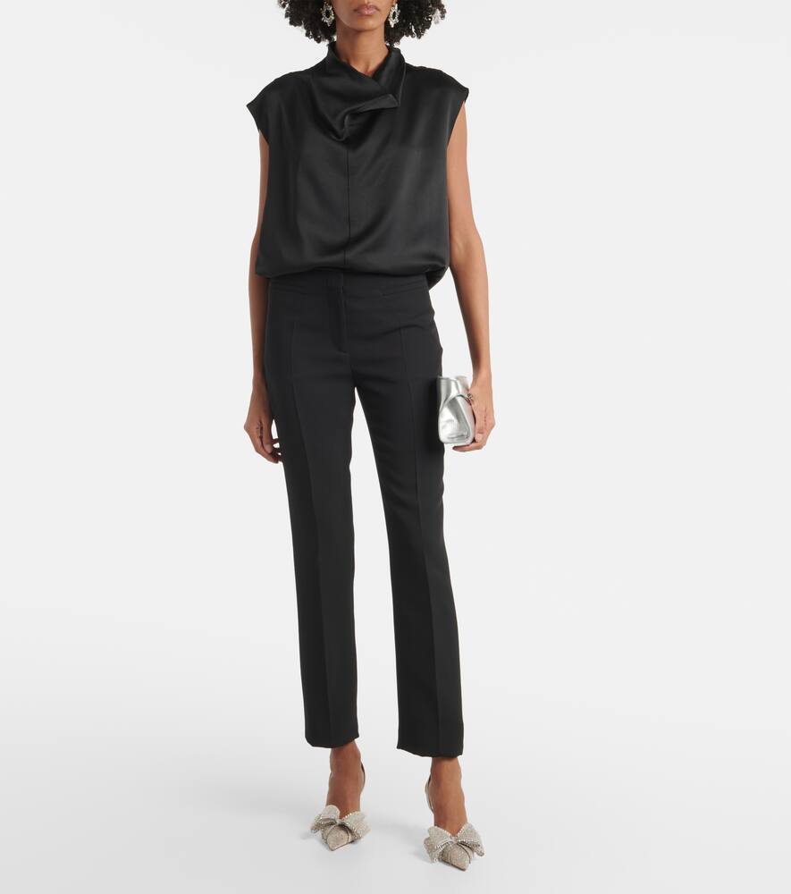 Mach & Mach Le Cadeau 85 embellished slingback pumps