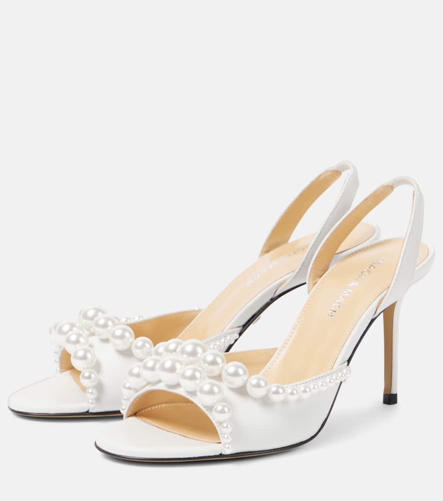 Mach & Mach Sirene embellished leather sandals