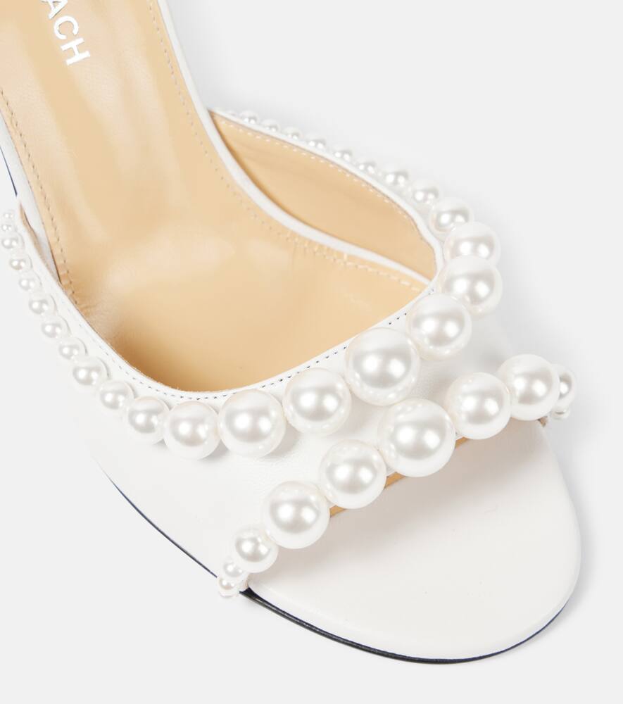 Mach & Mach Sirene embellished leather sandals