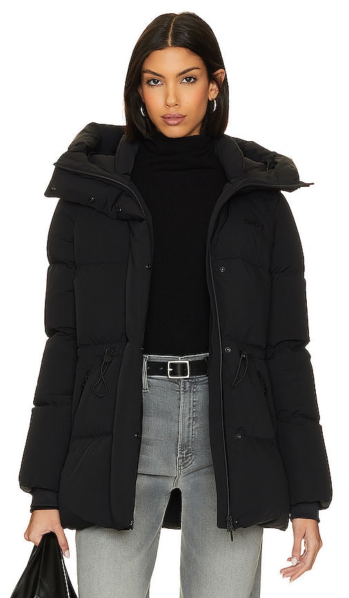 Mackage Freya Coat in Black - Manteau Mackage Freya en noir - Mackage Freya 黑色外套 - Mackage Freya Mantel in Schwarz - Mackage 프레야 코트블랙 색상 - Cappotto Mackage Freya in nero