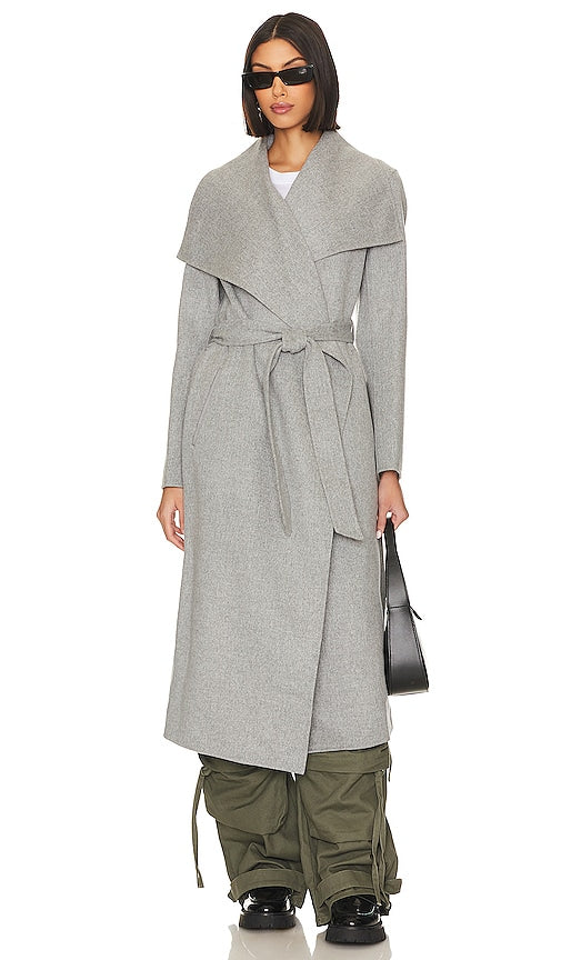 Mackage Mai Wool Coat in Grey