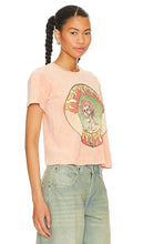 Madeworn Grateful Dead Terrycloth Crop Tee in Peach