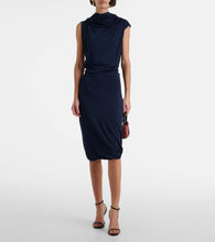 Magda Butrym 105 patent leather wedge sandals