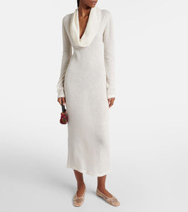 Magda Butrym Alpaca-blend knitted maxi dress