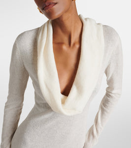 Magda Butrym Alpaca-blend knitted maxi dress