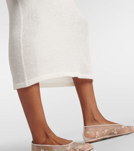 Magda Butrym Alpaca-blend knitted maxi dress
