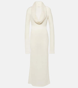 Magda Butrym Alpaca-blend knitted maxi dress