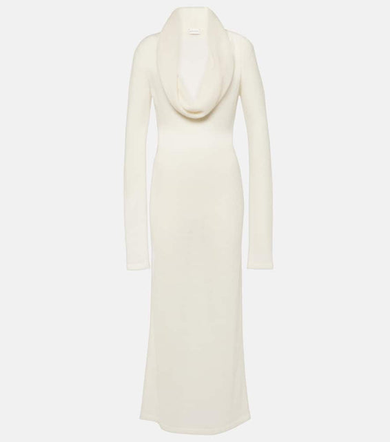Magda Butrym Alpaca-blend knitted maxi dress
