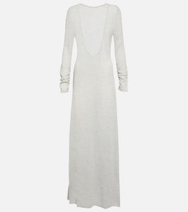 Magda Butrym Alpaca-blend maxi dress